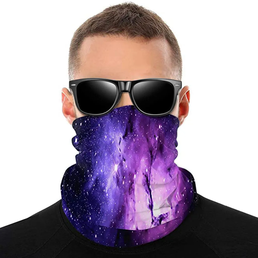 Унисекс уличная повязка на голову шарф шея защита от пыли ветрозащитный