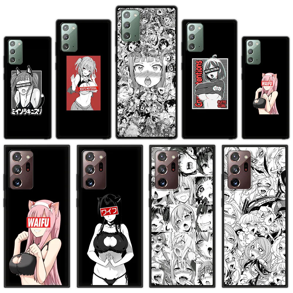 

Чехол для телефона Hentai с изображением сексуальной девушки Манга и аниме для Samsung Galaxy Note 20 Ultra 10 Plus Lite M31, мягкий силиконовый черный чехол