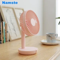 nmt 012 air cooling desktop fan silent five speed usb charging 4000mah portable outdoor travel office home bedroom electric fan