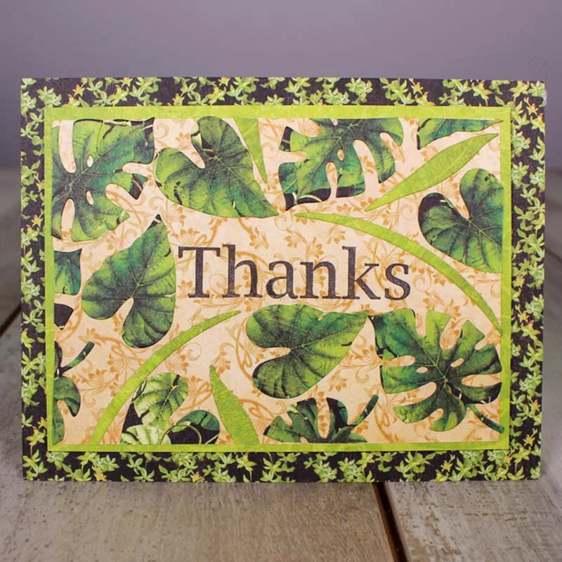 

JC Banana Leaf Leaves Metal Cutting Dies for Scrapbooking Stencil Handmade Tools Card Make Model Craft Mold DIY Decor Die Cut