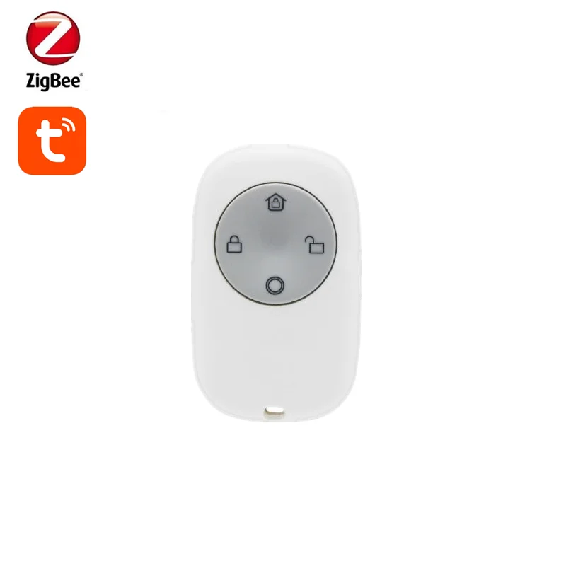 

Tuya Smart Zigbee3.0 Пульт дистанционного управления для снятия домашней руки Кнопка SOS 4-х клавишный пульт дистанционного управления, совместимый со шлюзом Tuya Zigbeee