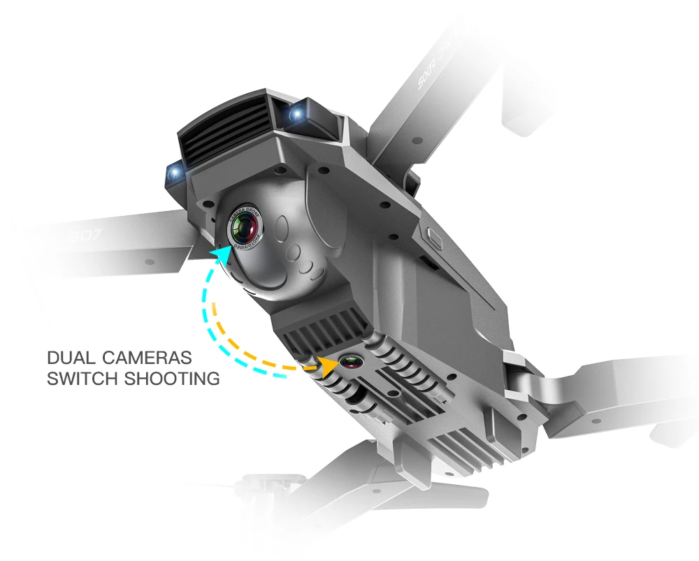 SG907 GPS Drone 4K селфи профессиональные беспилотники с и камерой Wi Fi Gimbal Smart Follow quadcopter