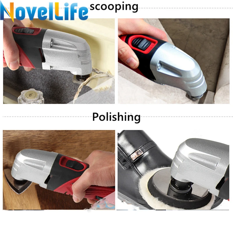 12 В беспроводной многофункциональный Осциллирующий набор инструментов