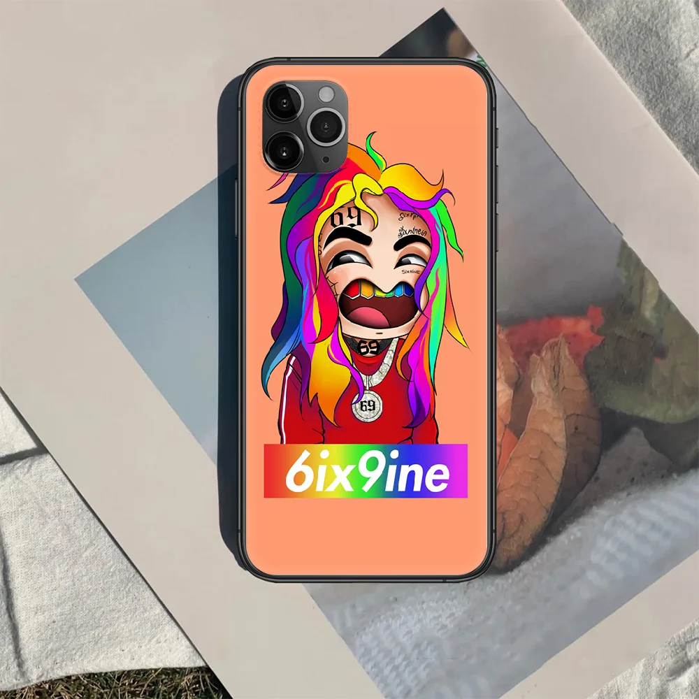 

6IX9INE GOOBA Phone Case Cover Hull For iphone 5 5s se 2020 6 6s 7 8 12 mini plus X XS XR 11 PRO MAX black Cover Painting