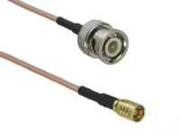 cable bnc male plug to smb female jack straight crimp rg316 rf pigtail 4inch10m