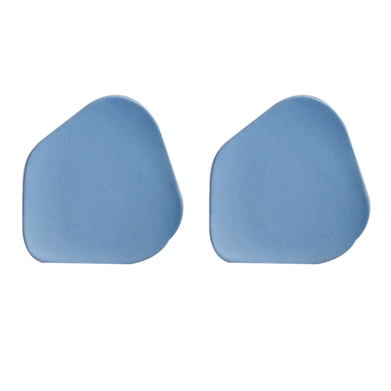 

Mihan S925 needle Trendy Jewelry Stud Earrings Hot Selling Metal Coating Geometric Blue Orange Puple Earrings For Women Gifts