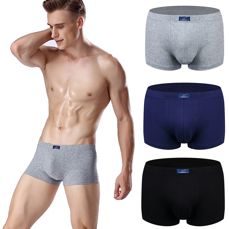 Для мужчин из хлопка удобные фирменные трусы сексуальные мужские мягкие