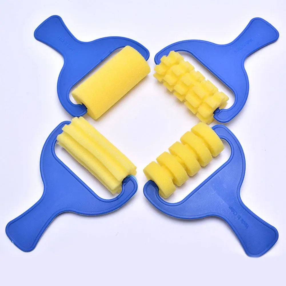 

Paint Brushes 47Pcs Children Paint Sponge Brush Alphabet Stamper DIY Graffiti Drawing Tools Office School Supplies