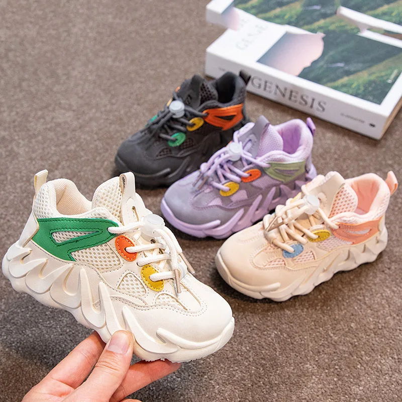 

Fashionable casual, light and airy sneakers for girls and boys, soft sports and running shoes for children and babies,