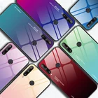 Чехол из закаленного стекла для телефона Huawei Y8P Y7A Y5 Y9S Y9 Prime 2019 P Smart 2021 Nova 2i 3 3i 5T Honor 8X 8C 9A 9X Pro, чехол
