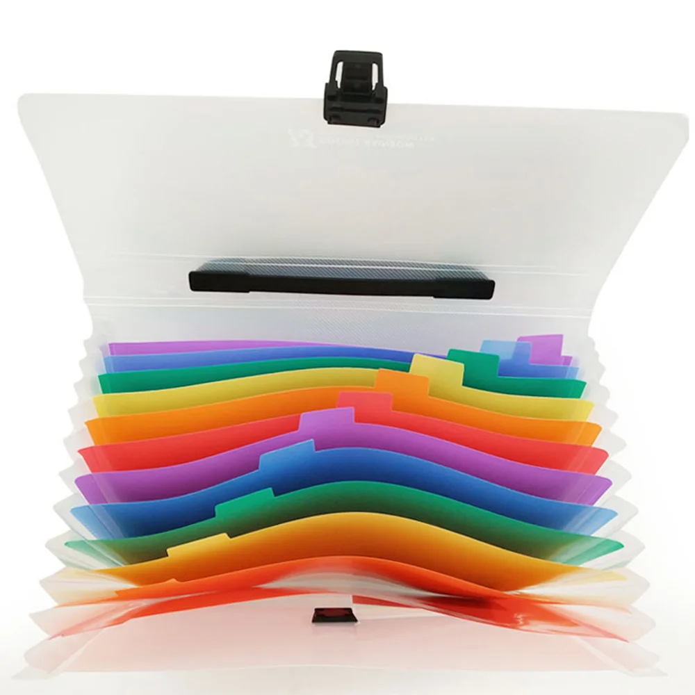 

Mini Bill Receipt File Bag 13 Grids A6 Document Bag Pouch Folder Organizer File Holder Document Holder Carpeta Archivador