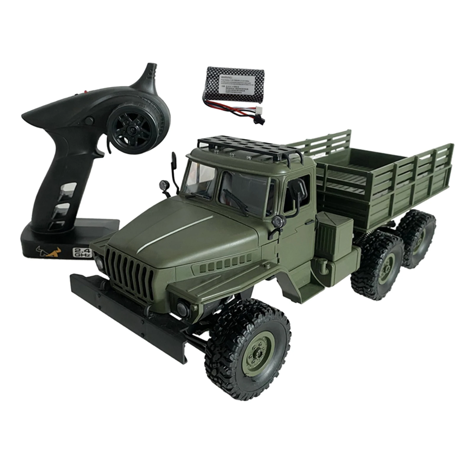 1/16 MN88S Радиоуправляемая машина 6WD внедорожник военный грузовик с фарой игрушка