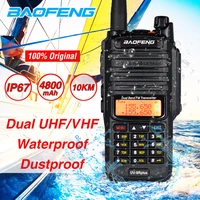 2020 10w baofeng uv 9r plus waterproof walkie talkie uv 9r plus dual band portable cb ham radio 10km hf transceiver transmitter