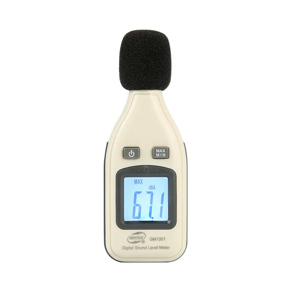 Benetech GM1351 ручной карманный портативный цифровой измеритель уровня звука