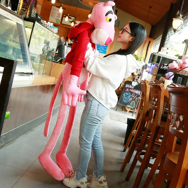 1PC 55-150CM High Quality Big Size Baby Toys Plaything Cute Naughty Pink Panther Plush Stuffed Doll Toy Home Decor Kids Gift | Игрушки и