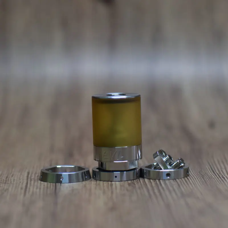 YFTK EVL Reaper V3 MTL RTA 22 мм Диаметр 316 нержавеющая сталь Полный комплект с 24 кольцом 2 7