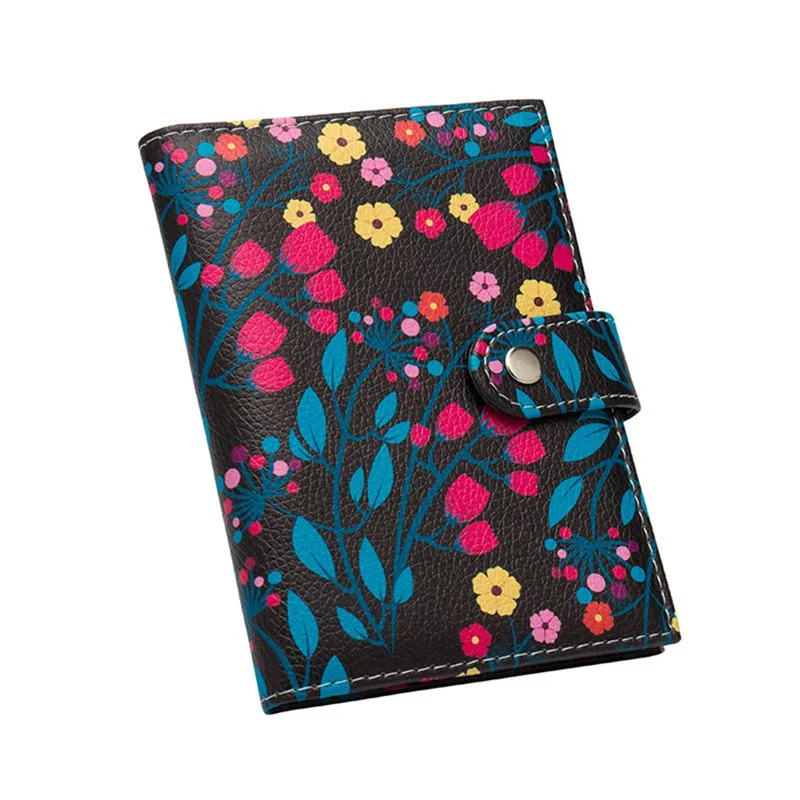 Милая женская Обложка для паспорта с рисунком из мультфильма Кожаная дорожная