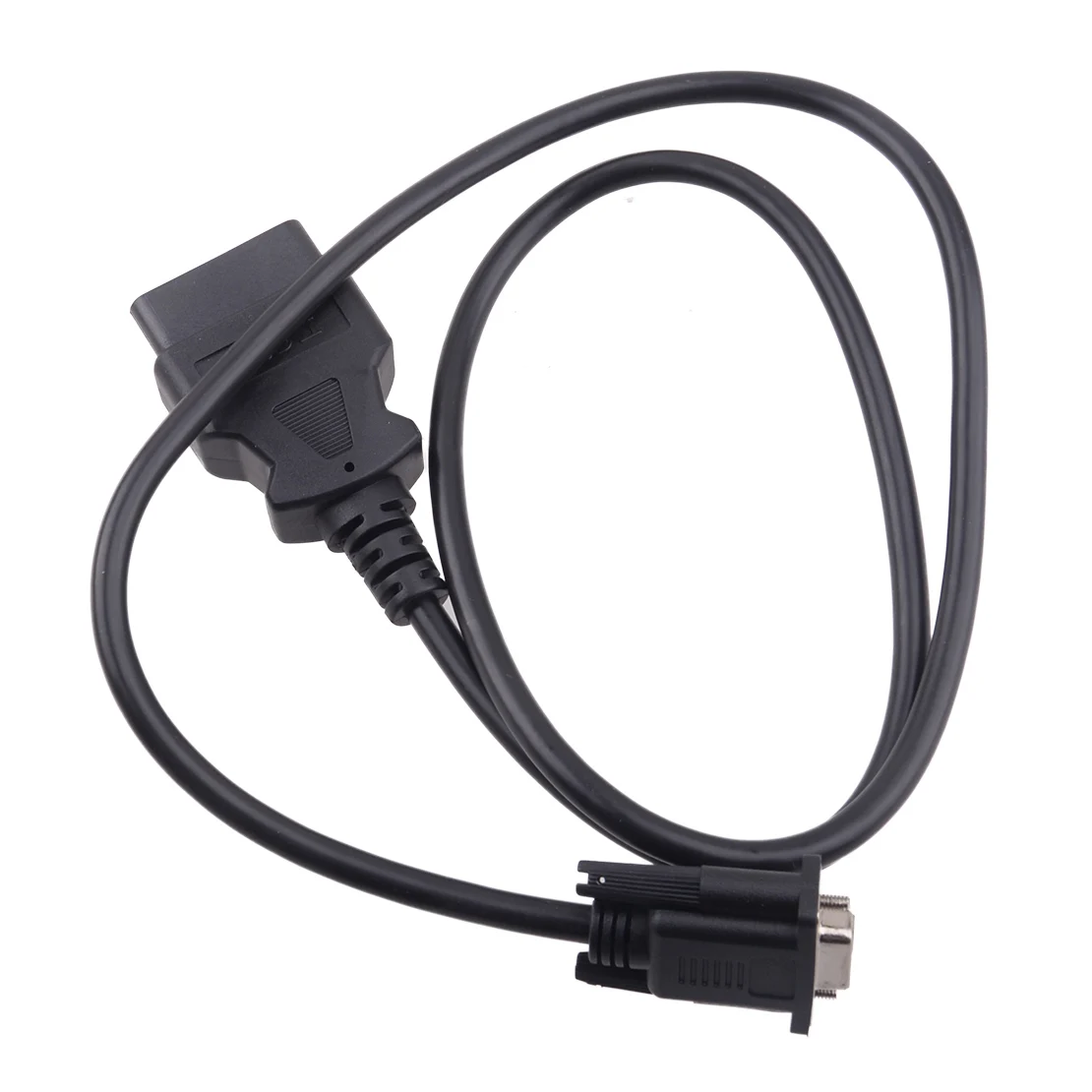 16 Pin Универсальный OBD2 для RS232 DB9 9 контактный разъем автомобильной диагностики