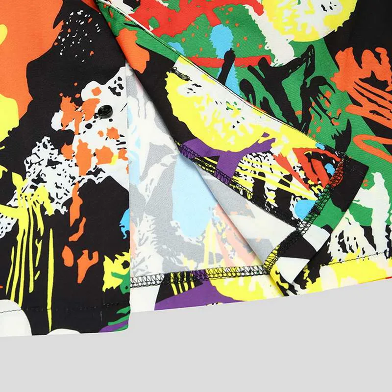 

SHUJIN 2021 New Mens Spring Summer Casual Shirt Short Sleeve Cotton Linen Shirts Men Loose Collar Button Shirt Chemise Homme