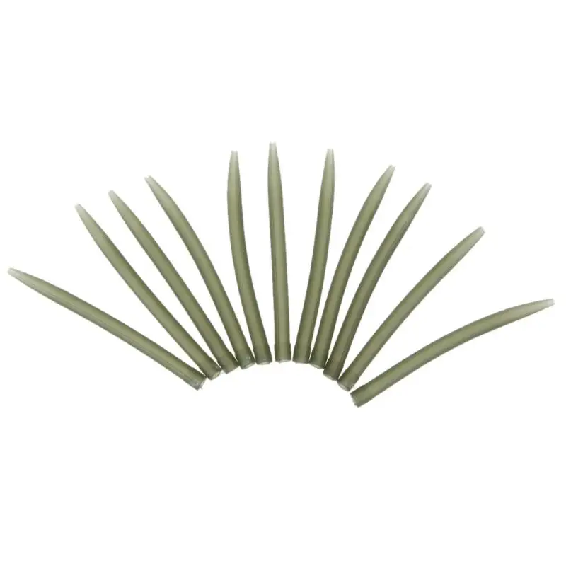 20/50/100 рукав для рыболовного крючка труба волосы Rig Выравнивателя охотника рукава