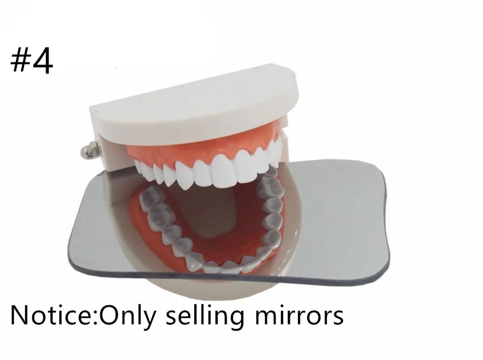 1Set/5pcs Dental Orthodontic Photo Mirror Intra Oral Mouth Mirror Glass Reflector images - 6