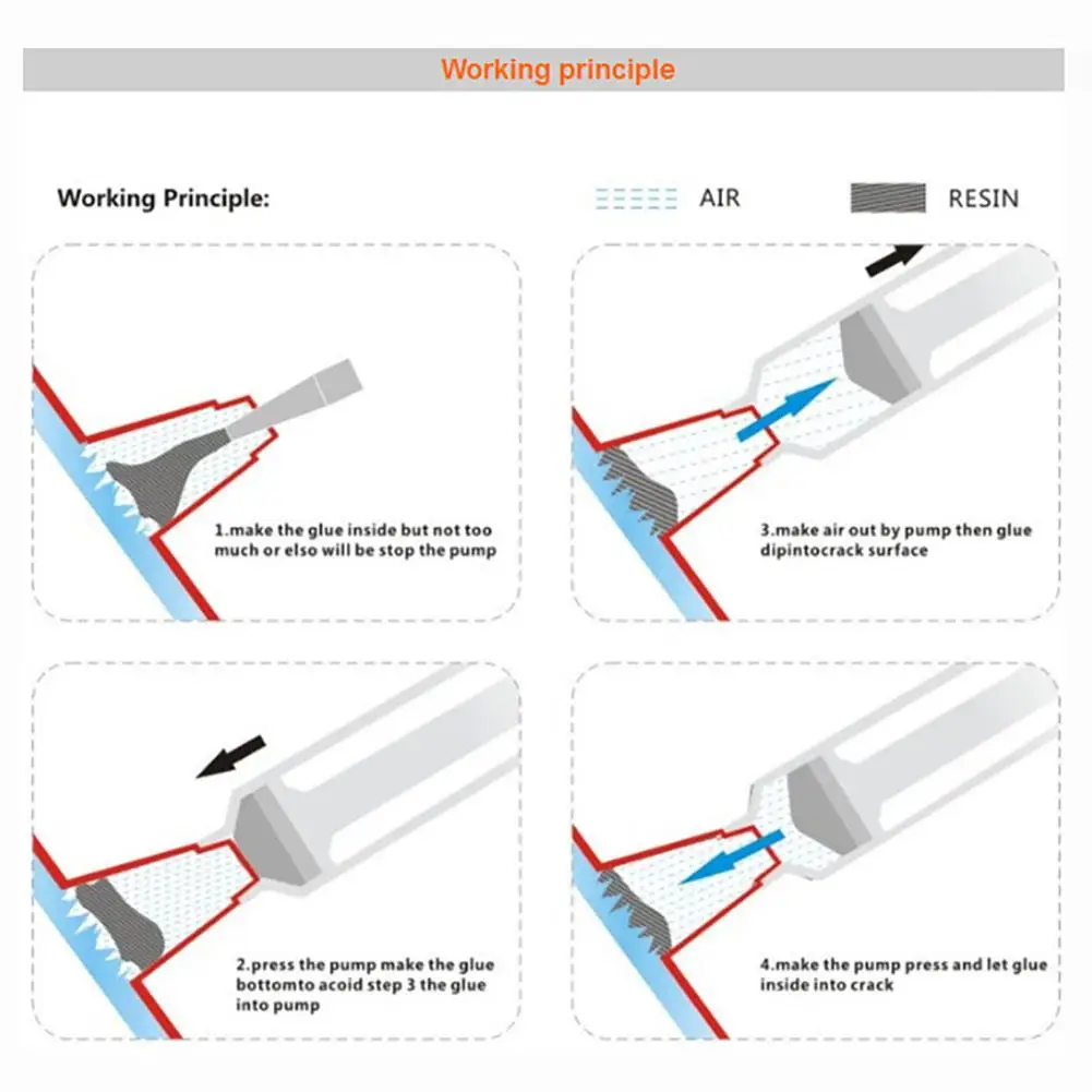 

DIY Car Windshield Repair Kit Tools Car Windshield Repair Kit Tools Auto Glass Windshield Repair Set Door Handle Protective Deco