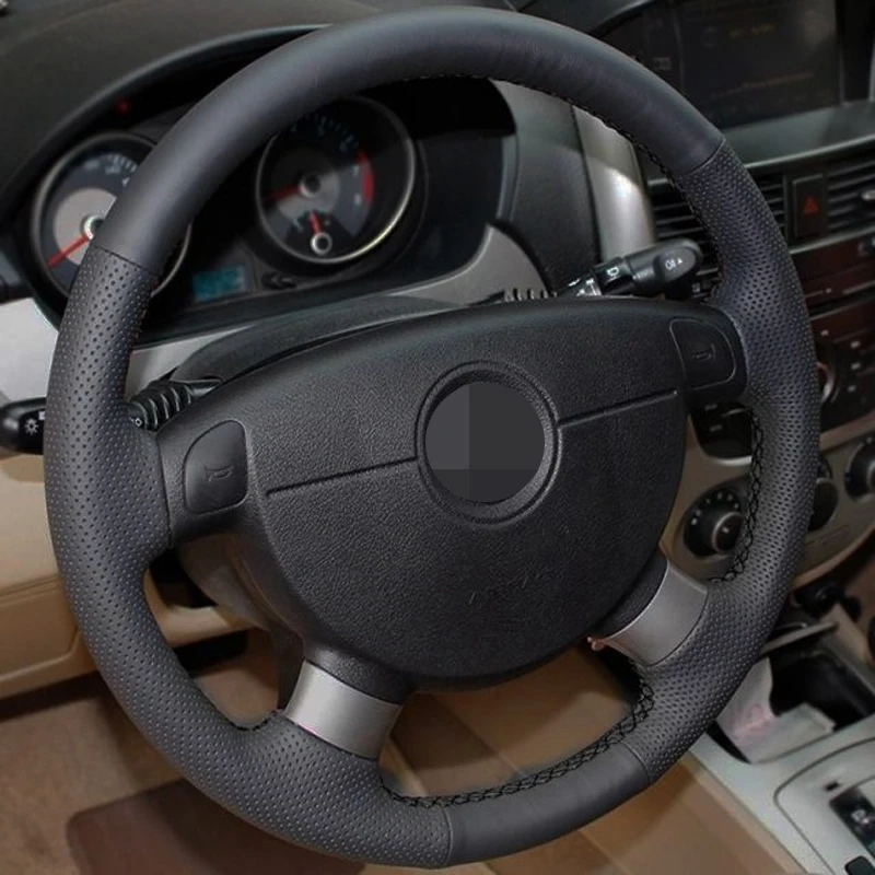 Искусственная кожа Чехол рулевого колеса автомобиля buick Excelle daewoo gentra 2013 2015 lacetti 2006