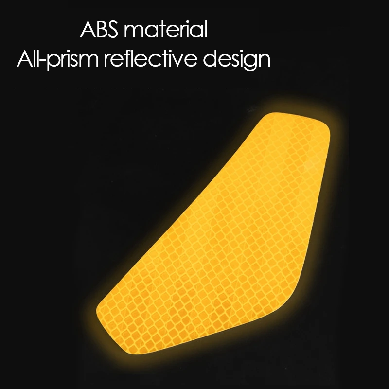 

4PCS Car Door Reflective Warning Stickers for Tesla Model 3 Safety Warning Mark Open High Reflective Strips