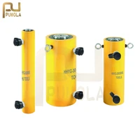 20ton double acting hydraulic electric hydraulic ram parts hollow plunger cylinder