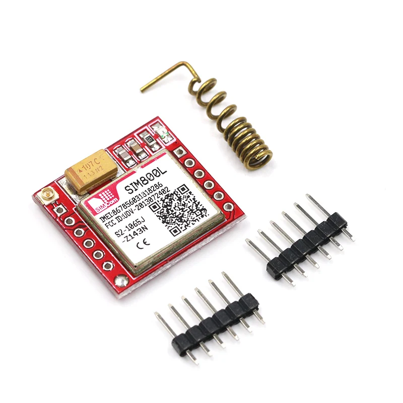 Мини маленький модуль SIM800L GPRS GSM карта MicroSIM Core Беспроводная плата Quad-band ttl последовательный порт с антенной для Arduino