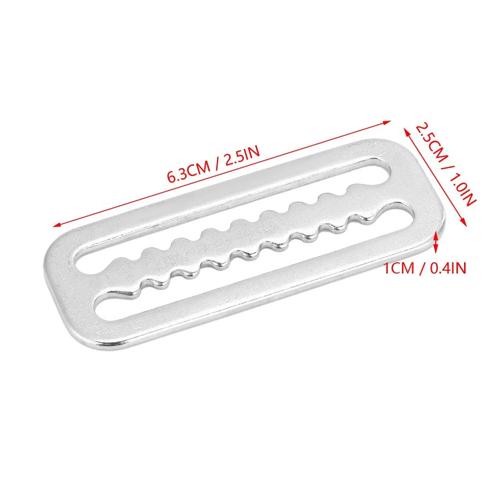 

Stainless Steel Weight Belt Keeper Clip Slider Stopper Holder Retainer Suitable For 5 Cm Wide Webbing