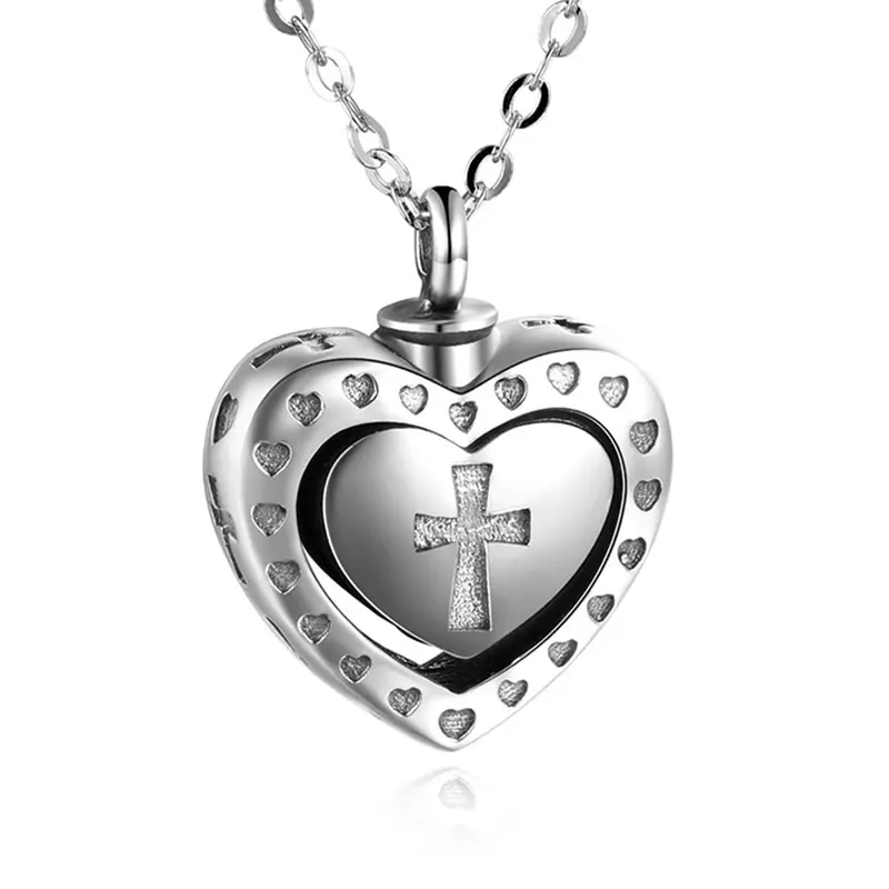 

Women Cross Souvenir Stainless Steel Pendant Necklace Decoration Girl Creative Jewelry