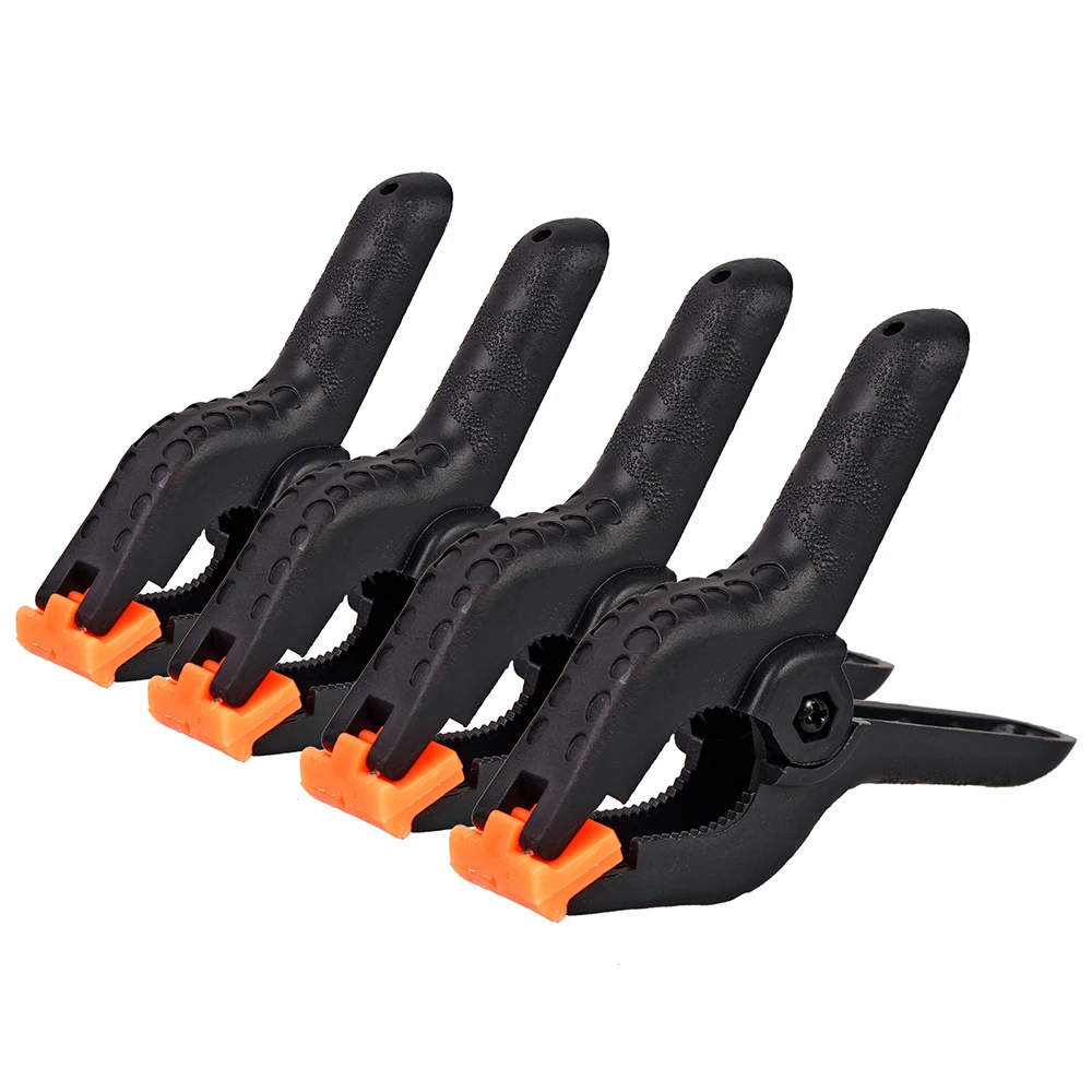 

6 Pcs Photography Heavy Duty Muslin Clamps For Photo Studio Booth Background Stand Clip Fixed Backdrop Muslin & Green Screen