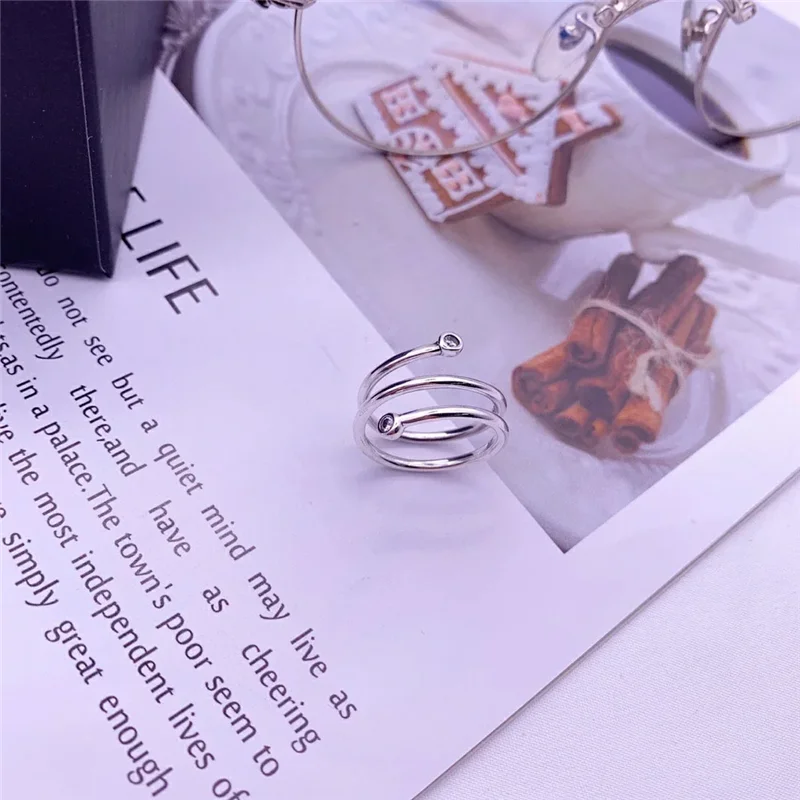 

2020 TIF fashion three ring women's ring, classic fashion women's jewelry is worth having