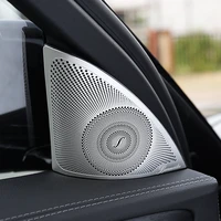 car styling door audio speaker cover trim loudspeaker tweeters stickers accessories for mercedes benz s class w222 s320 s350
