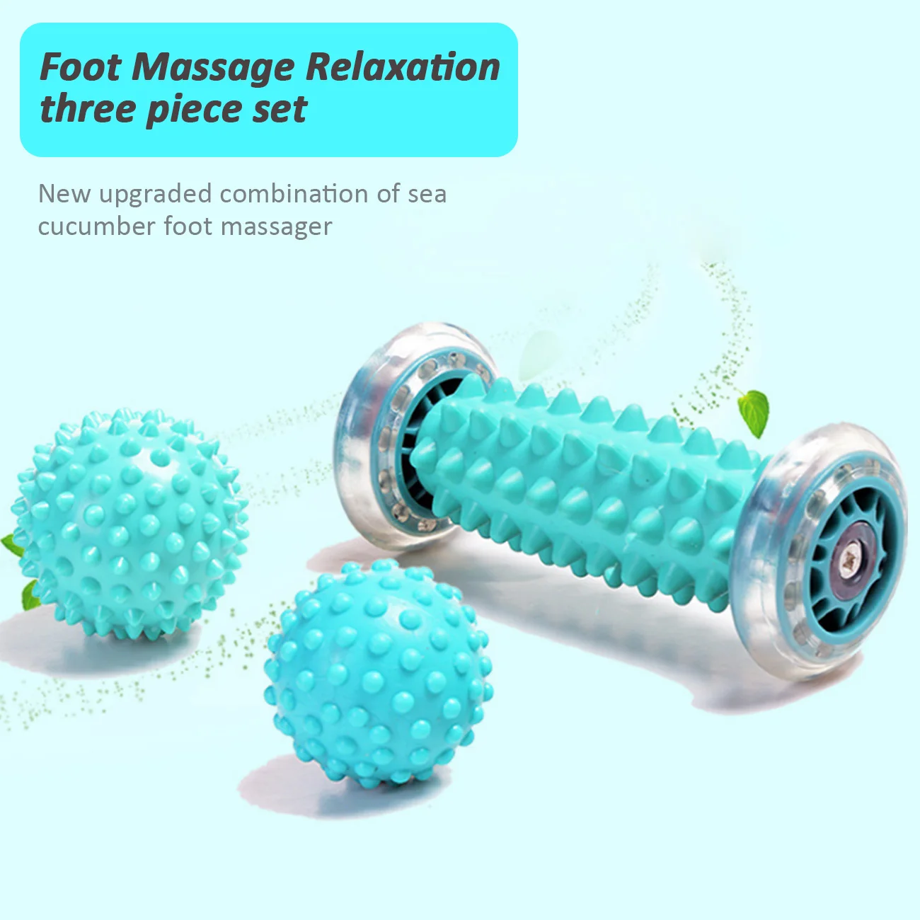 

3pcs/set massage ball plantar fascia ball muscle relaxation fitness ball plantar mesangial ball