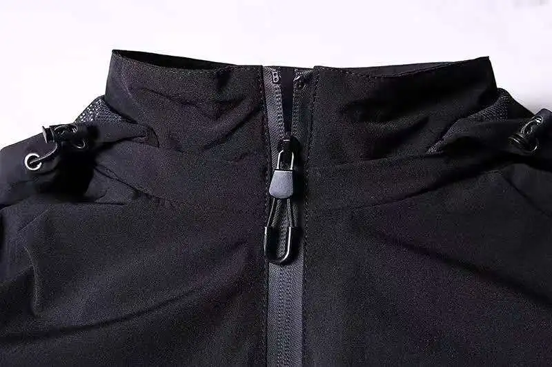 

Autumn jacket men's coat loose elastic casual men's thin windbreaker sports middle aged men's outdoor clothing