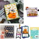 Счастливый Хэллоуин осмелящаяся Тыква металлические режущие штампы Скрапбукинг Дневник Декор трафарет тиснение шаблон DIY карта 2021 Новинка