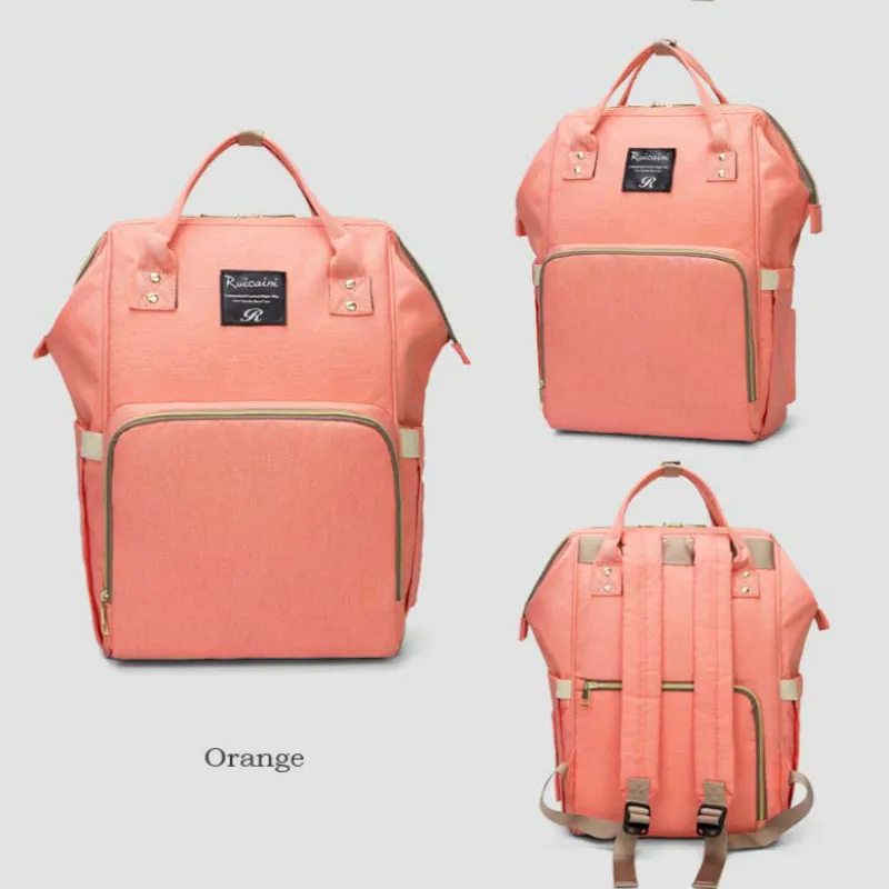 Сумка для детской коляски брендовый вместительный рюкзак мам и подгузников