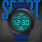 Часы наручные Zegarek Мужские Цифровые, спортивные светящиеся водонепроницаемые многофункциональные электронные со светодиодный ным дисплеем