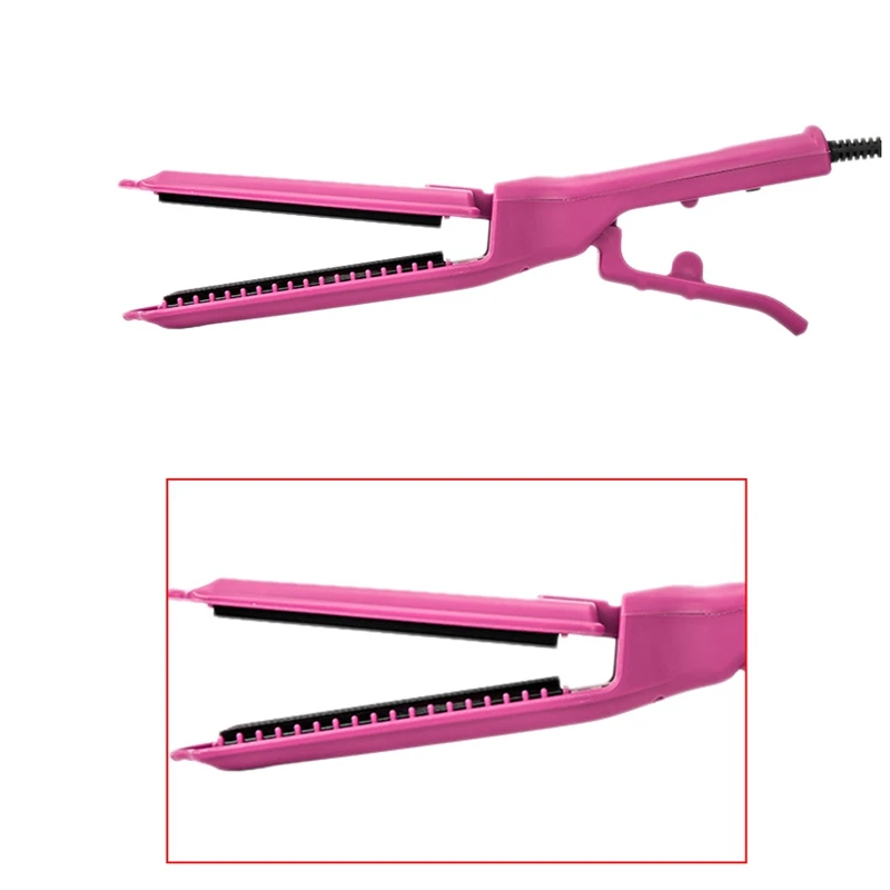

Hair Straightener Curling Hair Iron Four-Gear Temperature Adjustment Ceramic Tourmaline Ionic Flat Iron