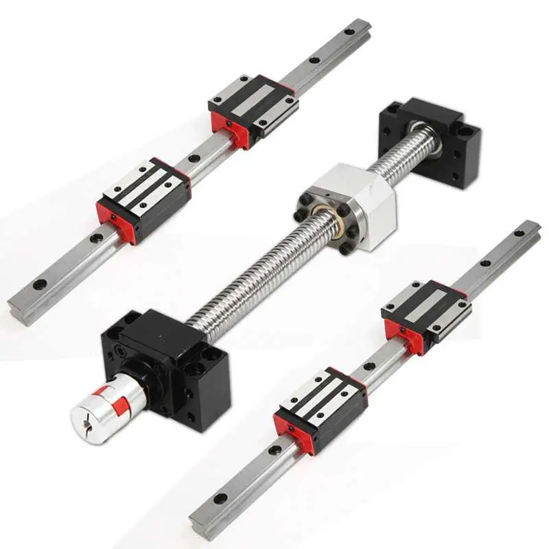 Шариковый винт SFU1204 sfu1605 + линейная направляющая HGR15 hgr20 каретка HGH15CA HGW15CC BKBF10