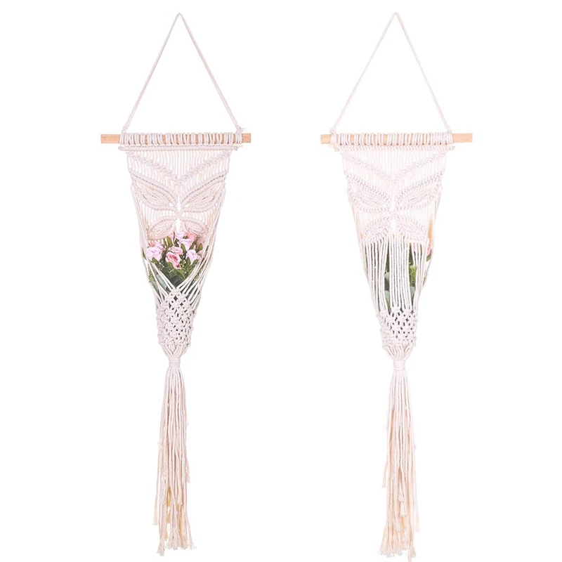 Растение вешалка стены искусства цветочный горшок ручной работы держатель