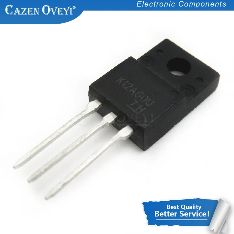 10pcs/lot K12A60U TO-220F 12A60U K12A60 TO-220 12A 600V In Stock | Электронные компоненты и принадлежности