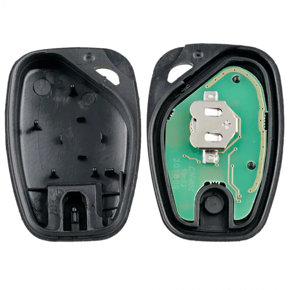 433 МГц 2 кнопки флип Автомобильный Брелок дистанционного управления с ключом