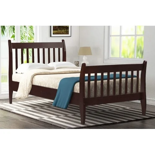 Modern Farmhouse Style Pine Wood Twin Size Bed |