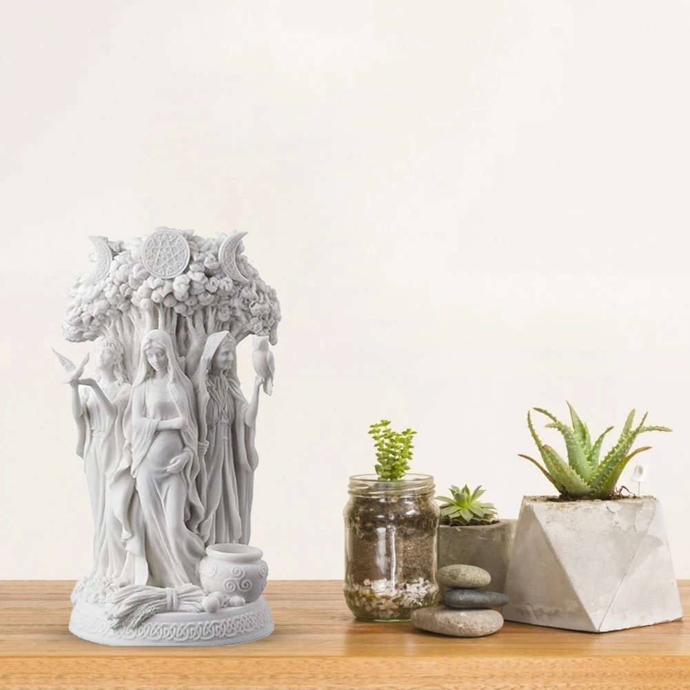 Статуя литые скульптуры украшения греческой богини домашний декор статуэтка из