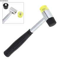 automobiles mini rubber hammer double face work glazing window beads hammer soft nylon head car accessories emergency rescue kit