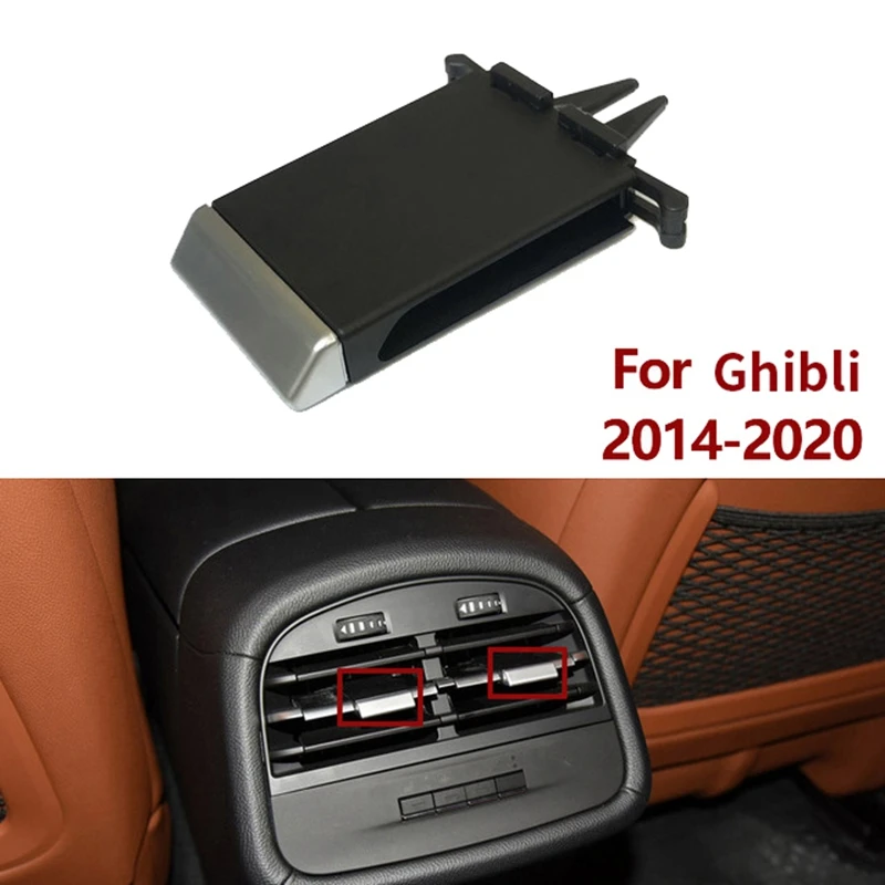 

670021523 Rear Air Conditioner Ventilation Grille Tab Clip Repair Kit for Maserati Ghibli 2014-2020