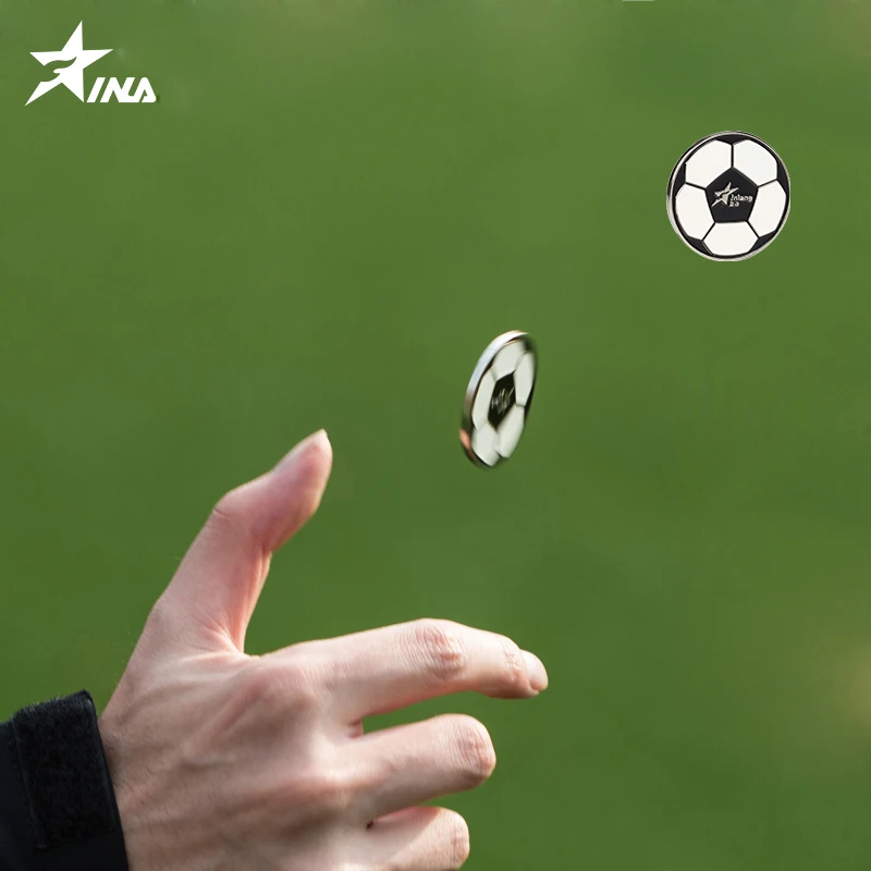 

1 шт., спортивные футбольные монеты ModeToss для детей, взрослых, семьи, игры на открытом воздухе, бара, клуба, вечеринки